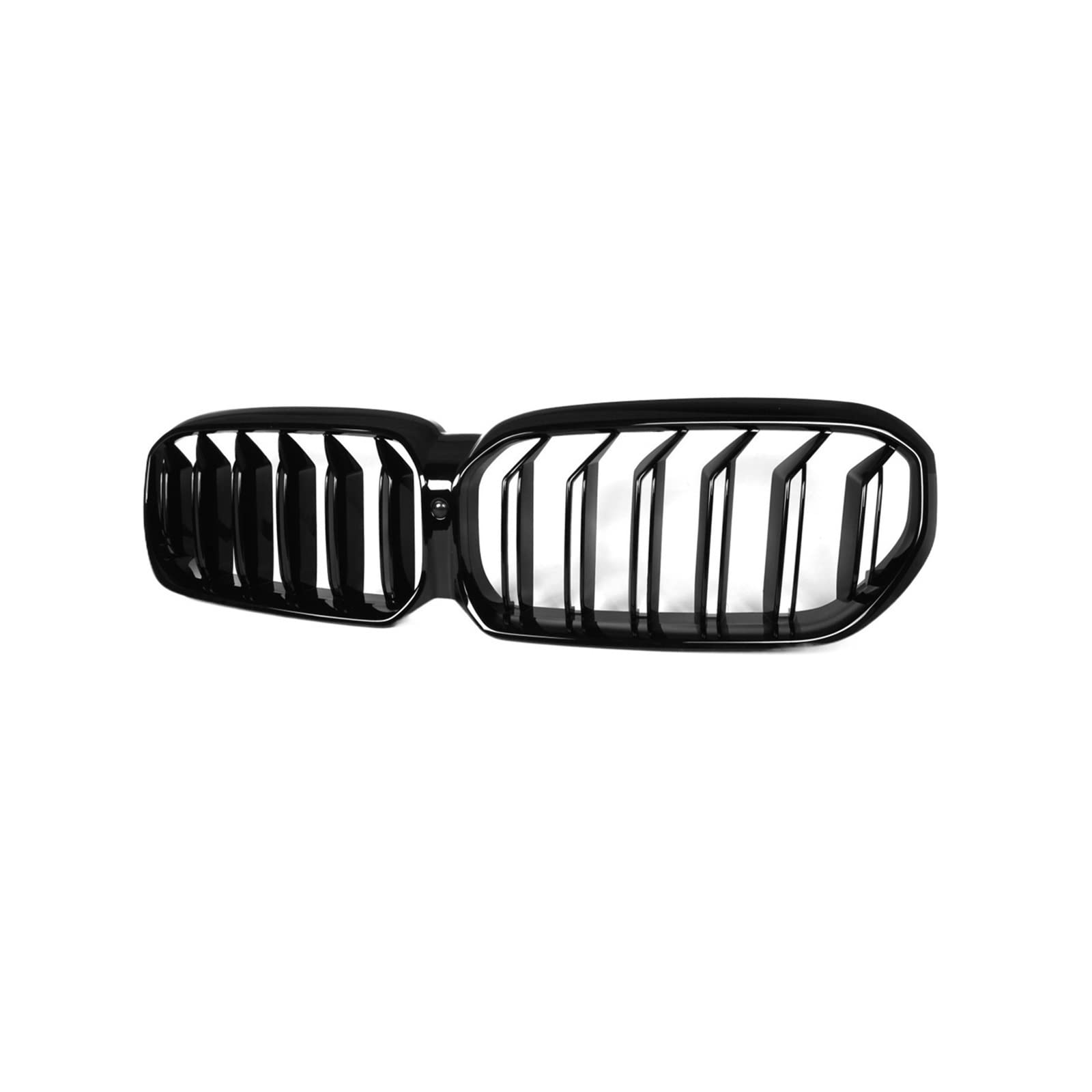 Kühlergrill kompatibel für BMW 5er G30 Limousine Piano Black Frontstoßstange Facelift G31 Wagon F90 Auto-Styling-Grills 2020–2022(2 Slat Gloss Black) von XWBTRQLK