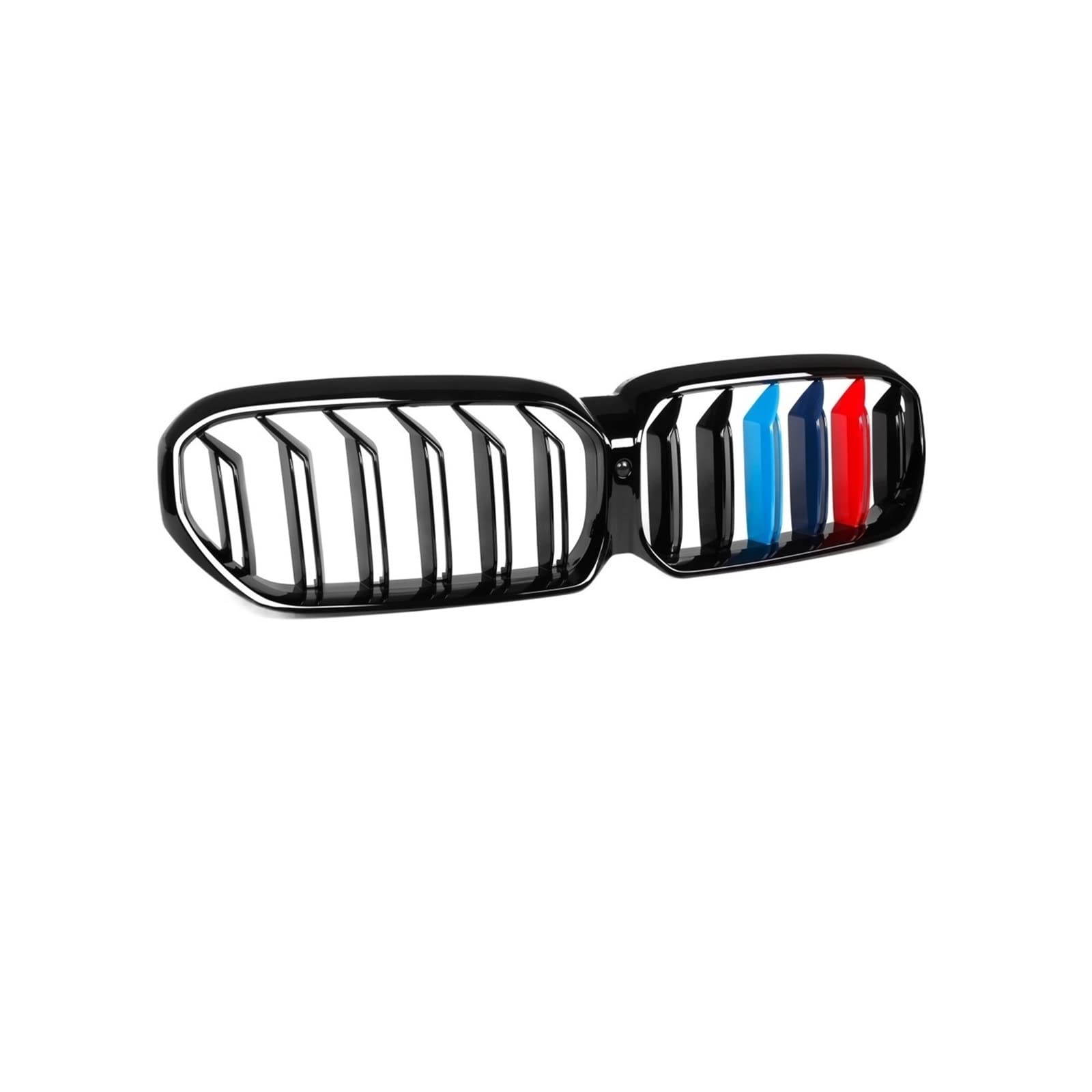 Kühlergrill kompatibel für BMW 5er G30 Limousine Piano Black Frontstoßstange Facelift G31 Wagon F90 Auto-Styling-Grills 2020–2022(2 Slat Gloss M Color) von XWBTRQLK
