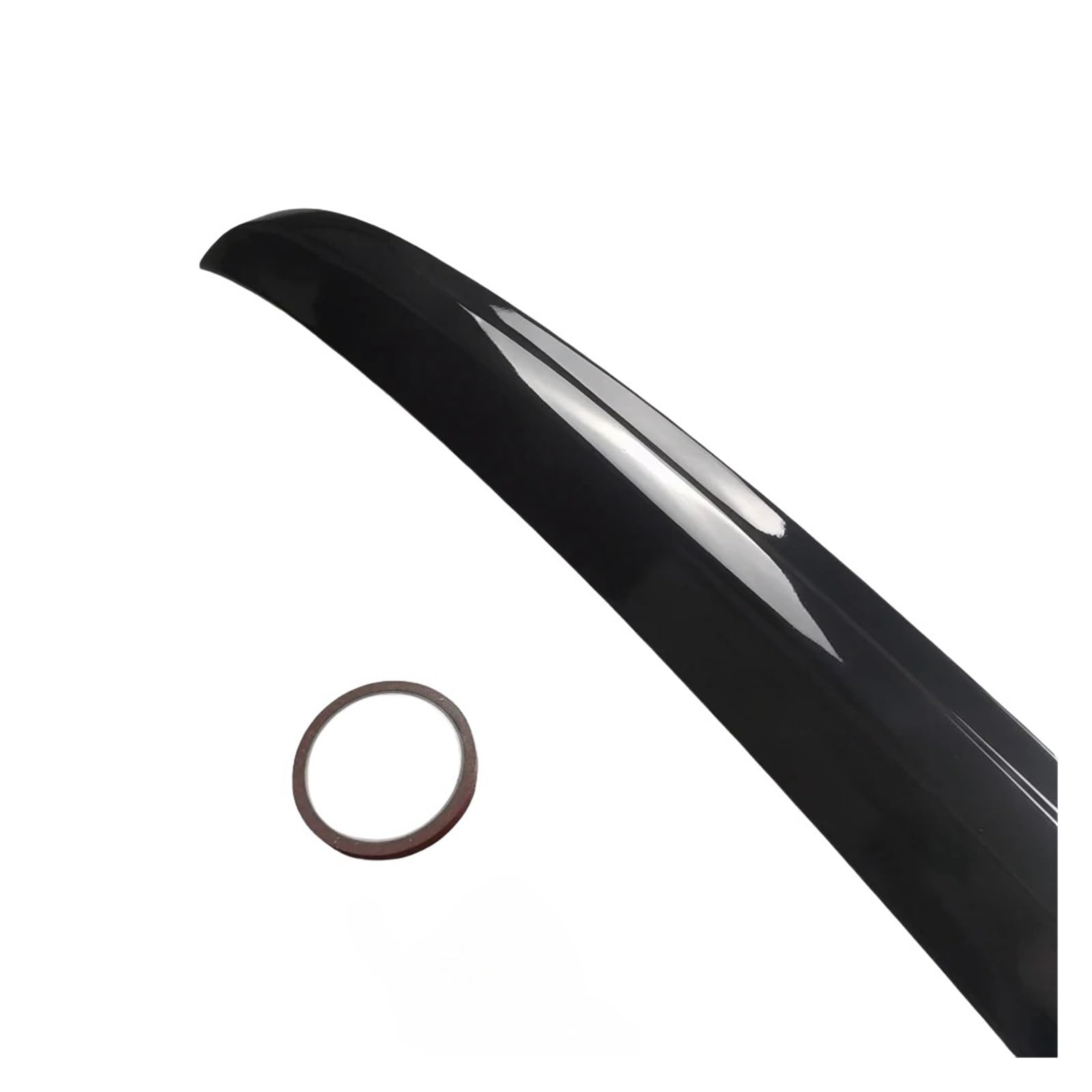 MP Style Carbon Look Spoiler Kompatibel Für E60 5 Series 520i 520d 530i 530d 535i M5 Heckspoiler Bodykits Tuning 2003-2010(Gloss Black) von XWBTRQLK
