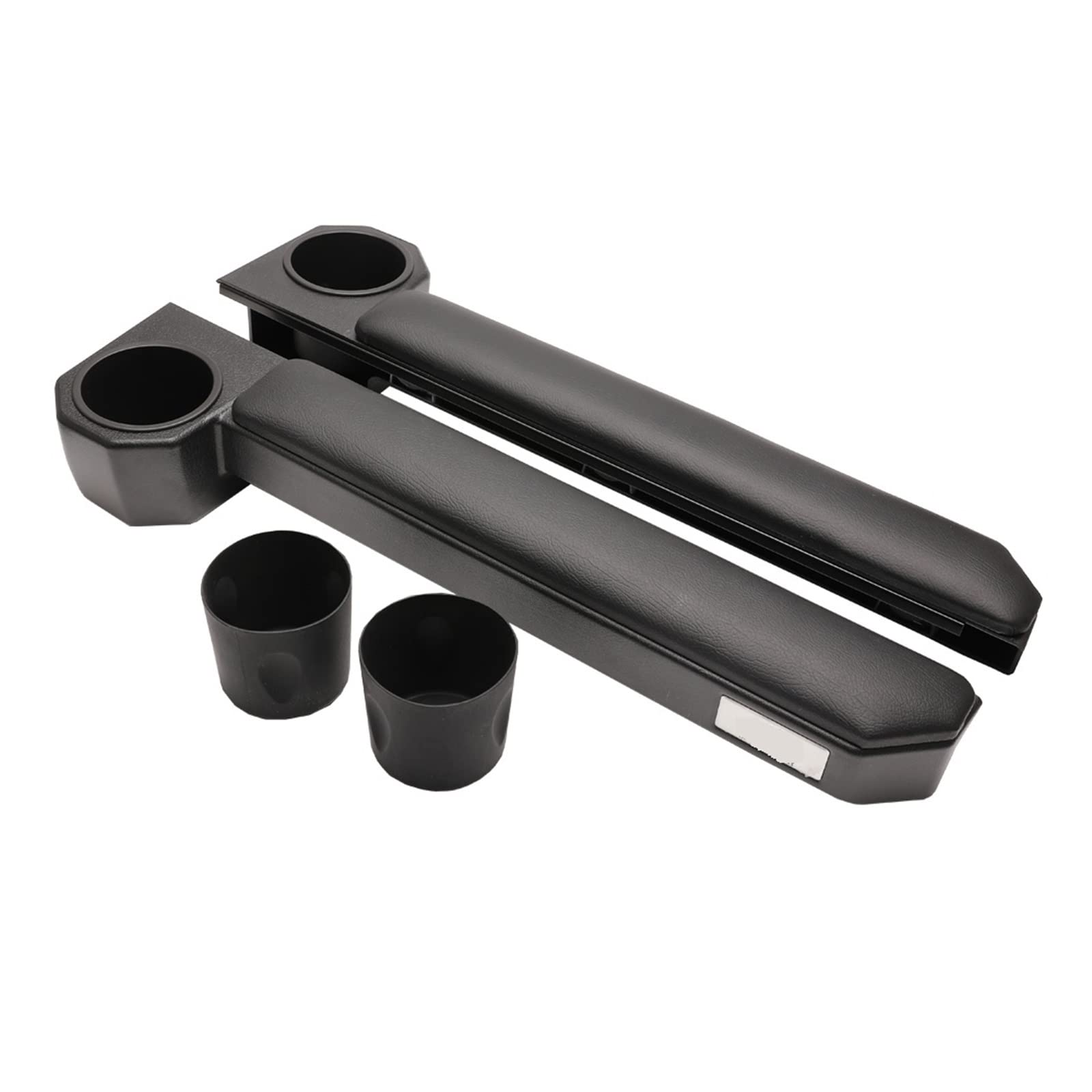 Magnet Tür Armlehne Getränkehalter kompatibel for Toyota Land Cruiser 70 Serie Zubehör LC76 LC79 LC71(Black 2pcs) von XWBTRQLK