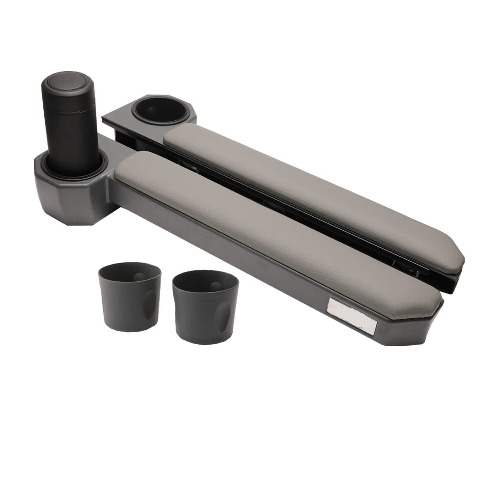 Magnet Tür Armlehne Getränkehalter kompatibel for Toyota Land Cruiser 70 Serie Zubehör LC76 LC79 LC71(Gery 2pcs) von XWBTRQLK