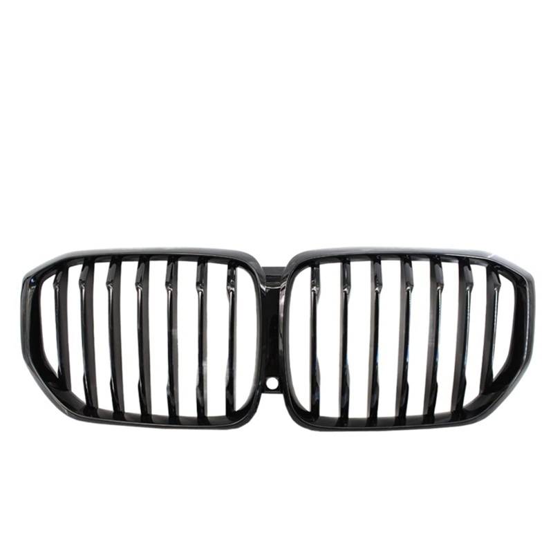 Neuer X5-Auto-Front-Nierengrill, Renngrills, kompatibel mit BMW X5 G05 2018–2020, glänzend/mattschwarzer Kühlergrill, Autozubehör(Gloss Black) von XWBTRQLK