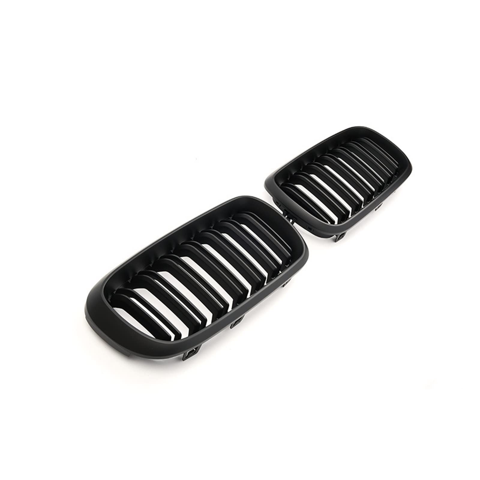 Paar Auto-Nierengrill, schwarz glänzend, M-Renngrill, kompatibel für BMW F15/F16 X5 X6 2014 2015 2016 2017, Auto-Tuning, Frontgrills, Zubehör(Matt Black) von XWBTRQLK