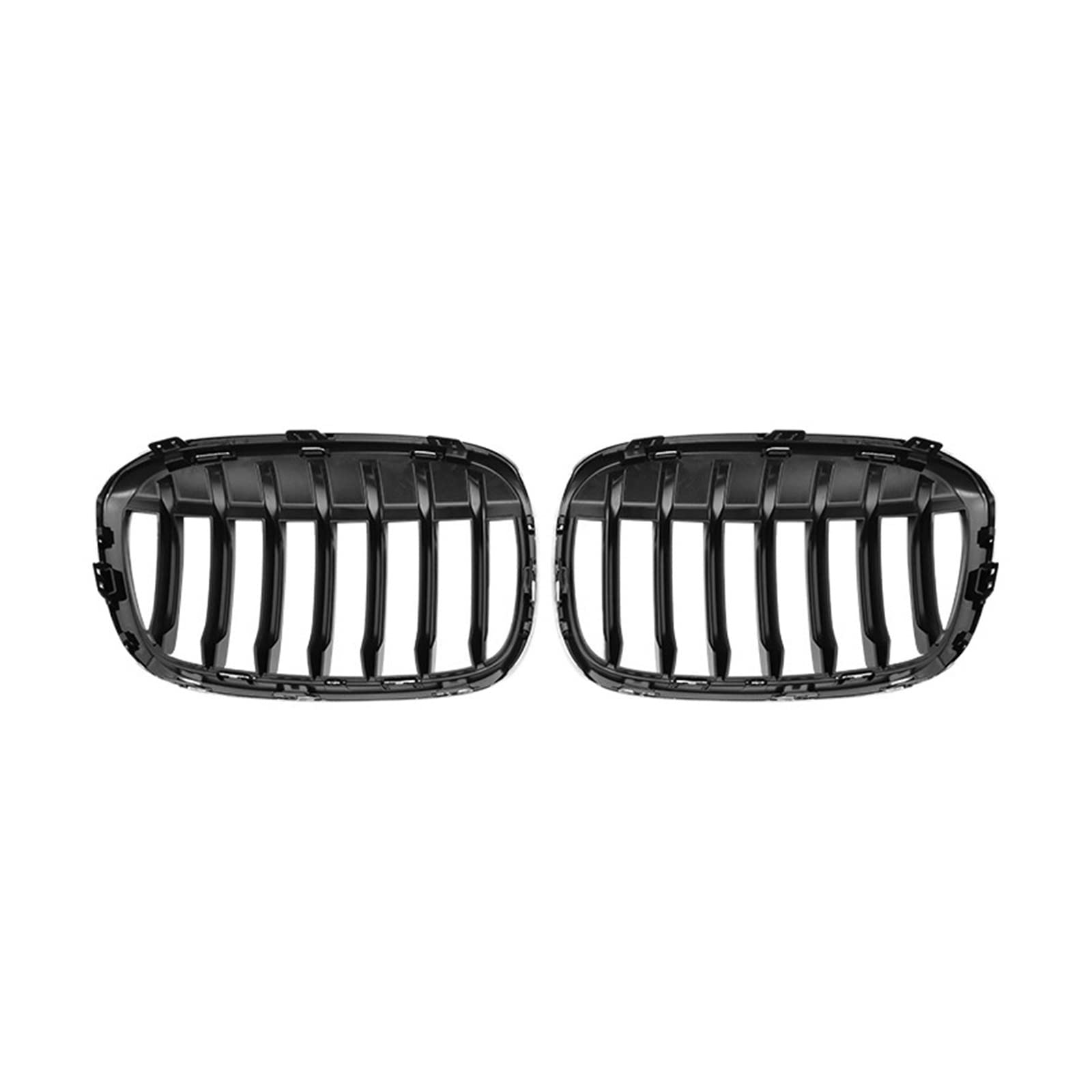 Pulleco Chrom Kühlergrill Auto Front Nieren Stoßstange Grill Racing Grills Kompatibel Für BMW X1 F48 F49 16-19 Silber Rahmen Schwarz Core Grills Auto Pulleco Chrom Kühlergrill Auto Front Nieren Stoßstange Grill Racing Grills Kompatibel Für BMW X1 F48 F49 16-19 Silber Rahmen Schwarz Core Grills Auto von XWBTRQLK