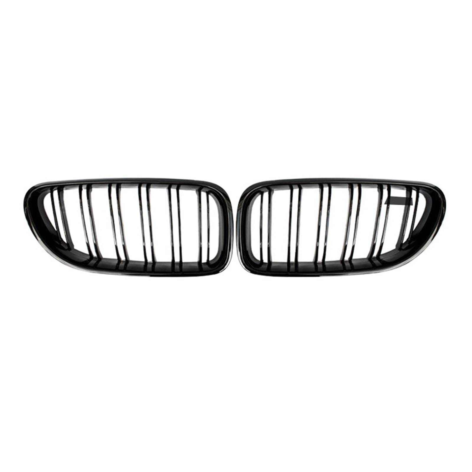 Racing Grills Helles Schwarz Mattschwarz Front Air Intake Grille Body Kit Kompatibel für BMW 6 Series F06 F12 F13(Bright black) von XWBTRQLK