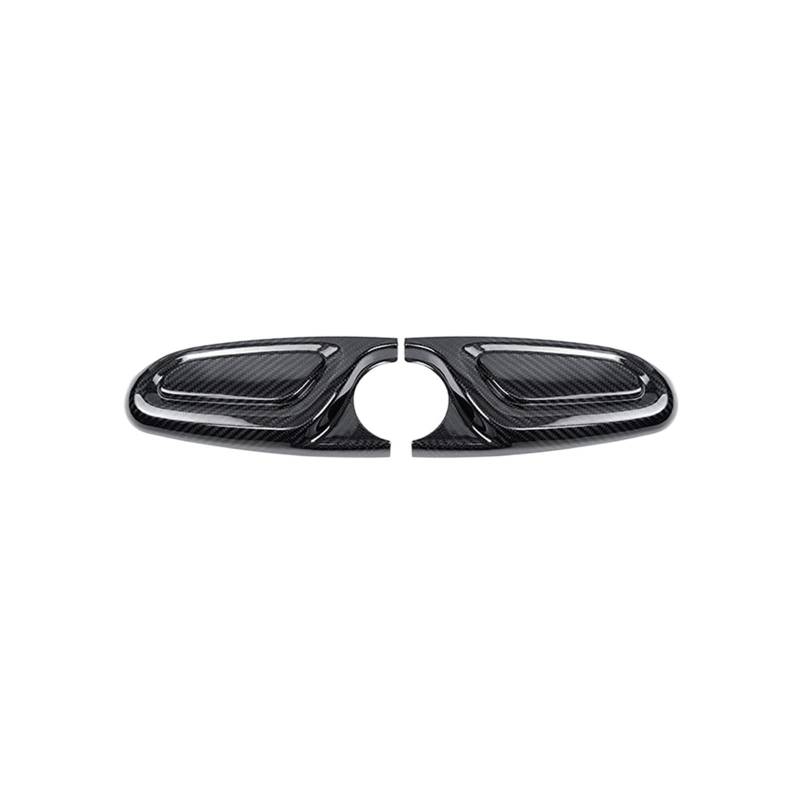 Real Carbon Fiber Auto Armlehne Box Seite Dekoration Abdeckung Kompatibel for MINI Cooper Countryman F60 Innen Trim von XWBTRQLK