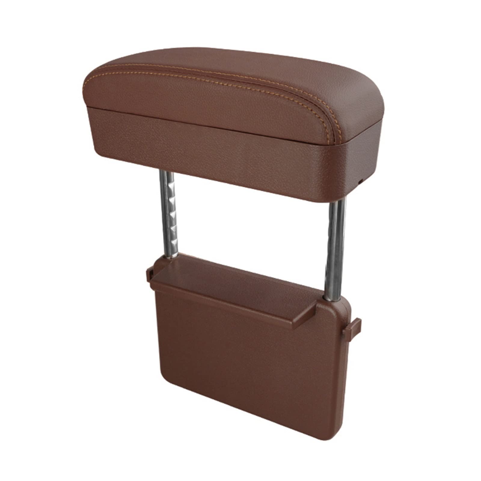 Universal Auto Armlehne Box Ellenbogen Unterstützung Einstellbare Auto Center Konsole Armlehne Auto Sitz Lücke Organizer Armlehne Box Auto Styling(Brown) von XWBTRQLK