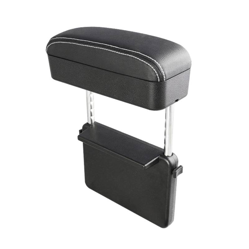 Universal Auto Armlehne Box Konsole Armlehne Ellenbogen Unterstützung Einstellbare Auto Center Outdoor Persönliche Auto Teile Dekoration(White B) von XWBTRQLK