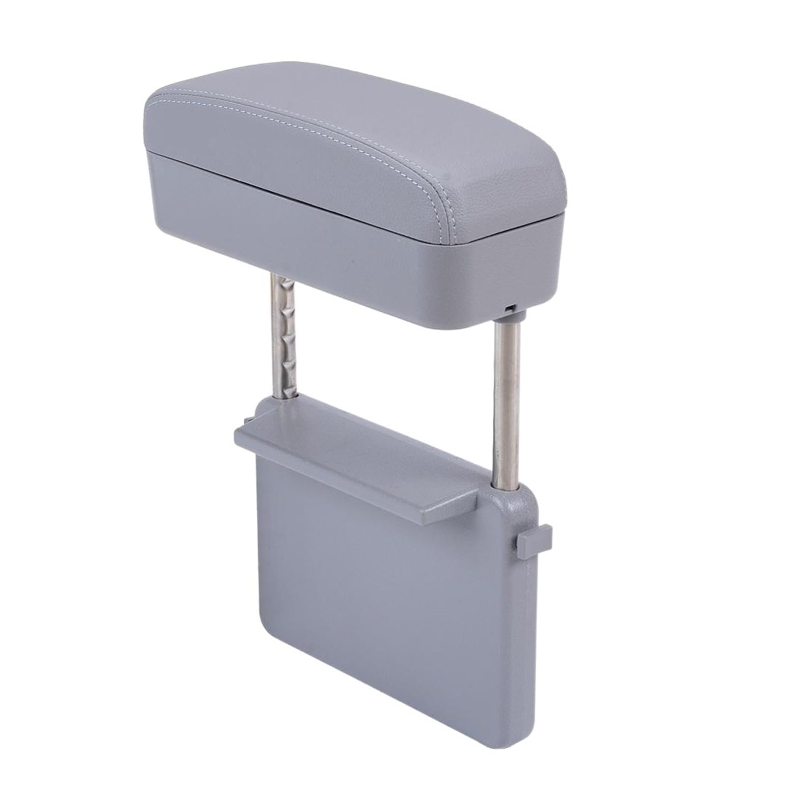 Universal Auto Organizer Auto Mittelarmlehne Aufbewahrungsbox Ellenbogenstütze Rest Pad Einstellbar(Gray) von XWBTRQLK