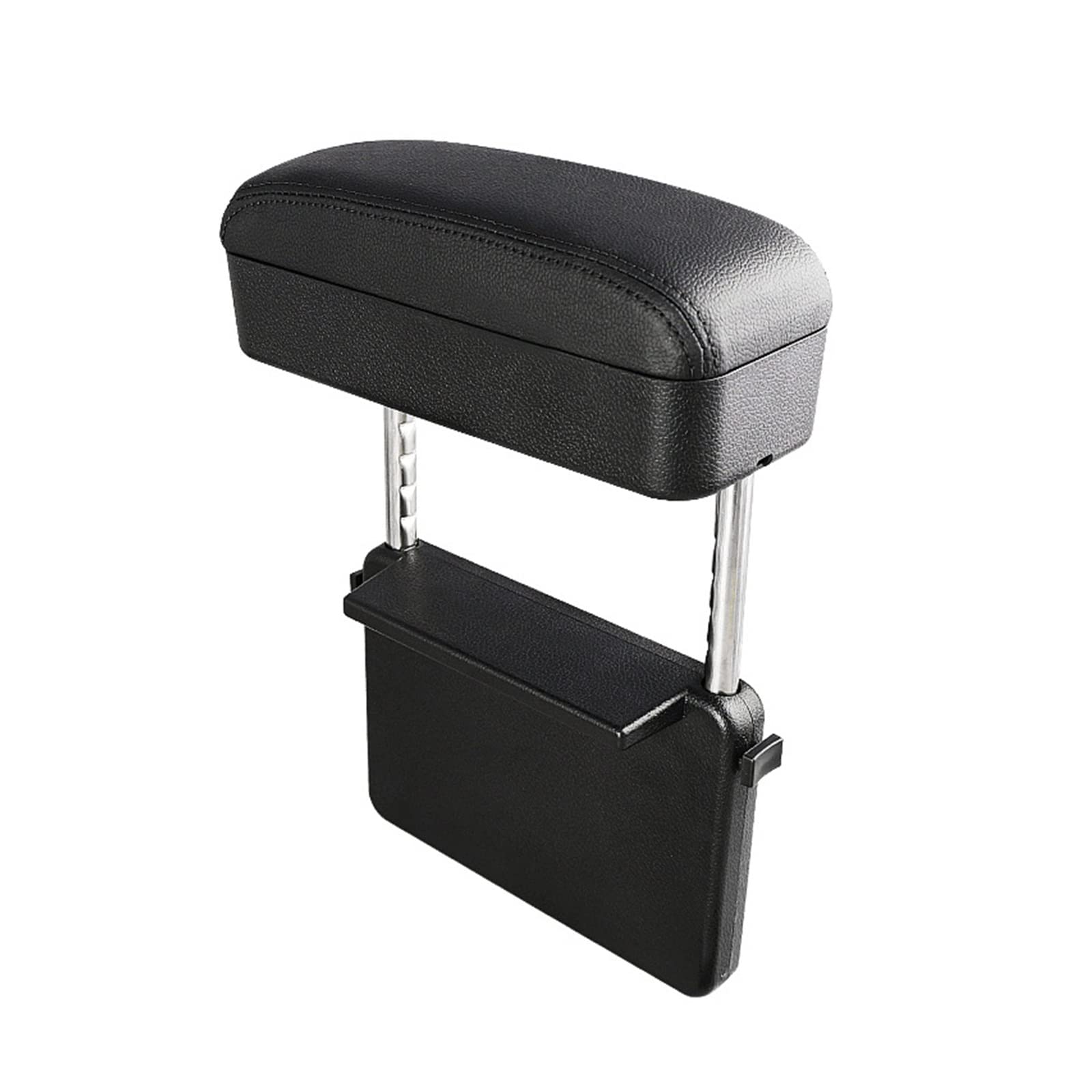 Verbesserte Auto Armlehne Unterstützung Ellenbogen Rest Pad Armlehne Extender Box Auto Sitz Lücke Lagerung Organizer for Universal Auto Innen Teil(Black) von XWBTRQLK