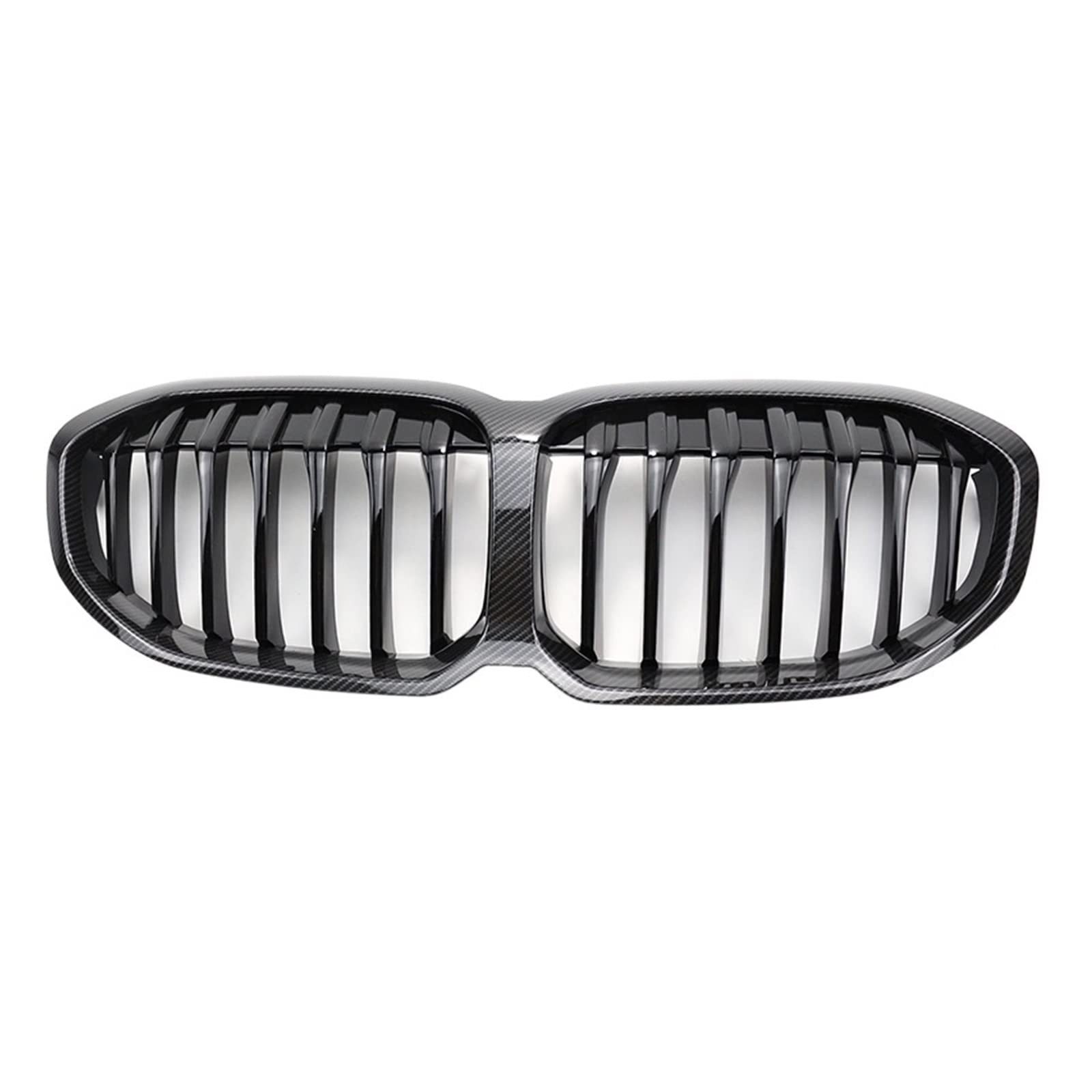 Vorne Mitte Grille Sport Gitter Ersatz ABS Kompatibel Für BMW 1 Serie F40 Fließheck 2020 2021 2022 +(Carbon Fiber Printed) von XWBTRQLK
