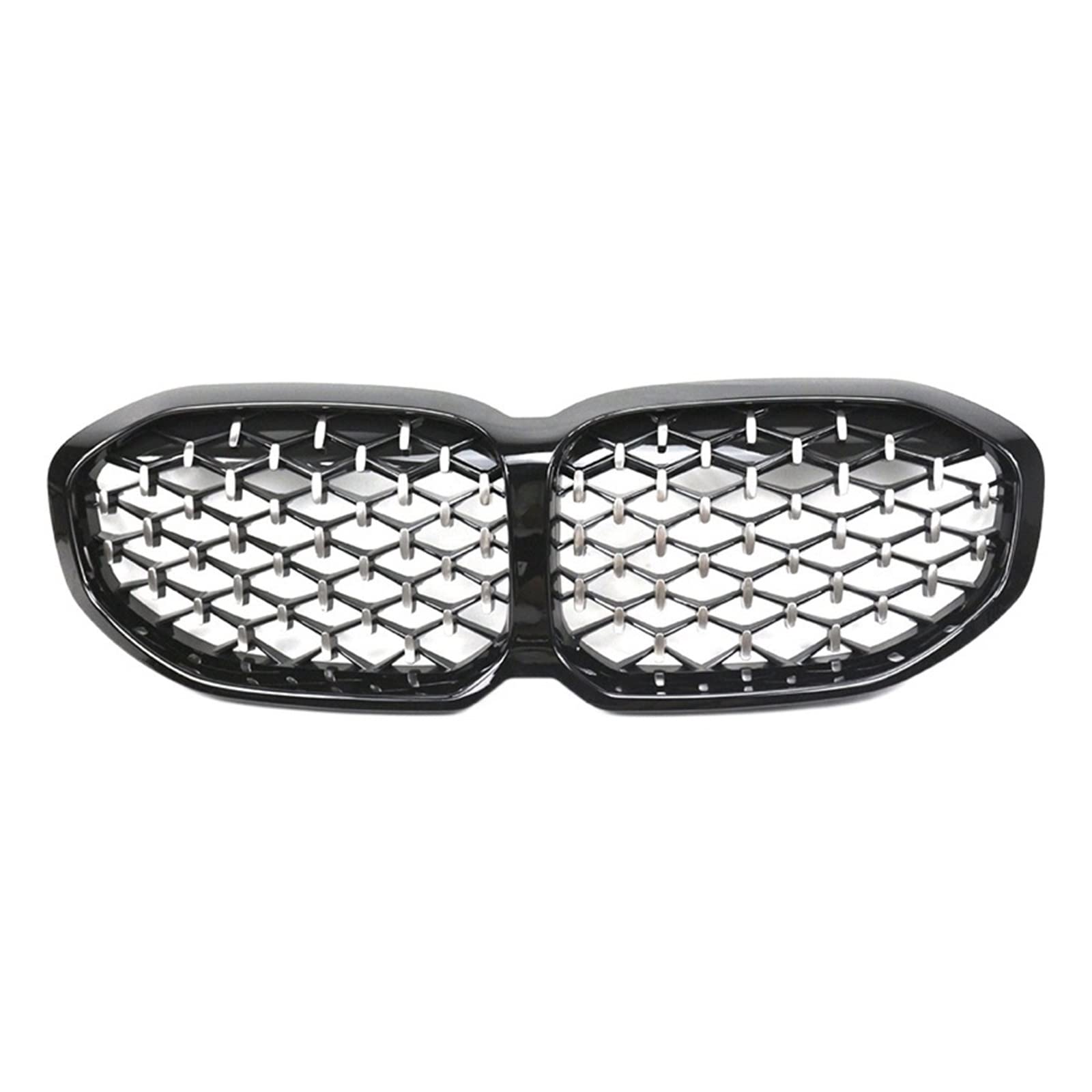 Vorne Mitte Grille Sport Gitter Ersatz ABS Kompatibel Für BMW 1 Serie F40 Fließheck 2020 2021 2022 +(Diamond) von XWBTRQLK