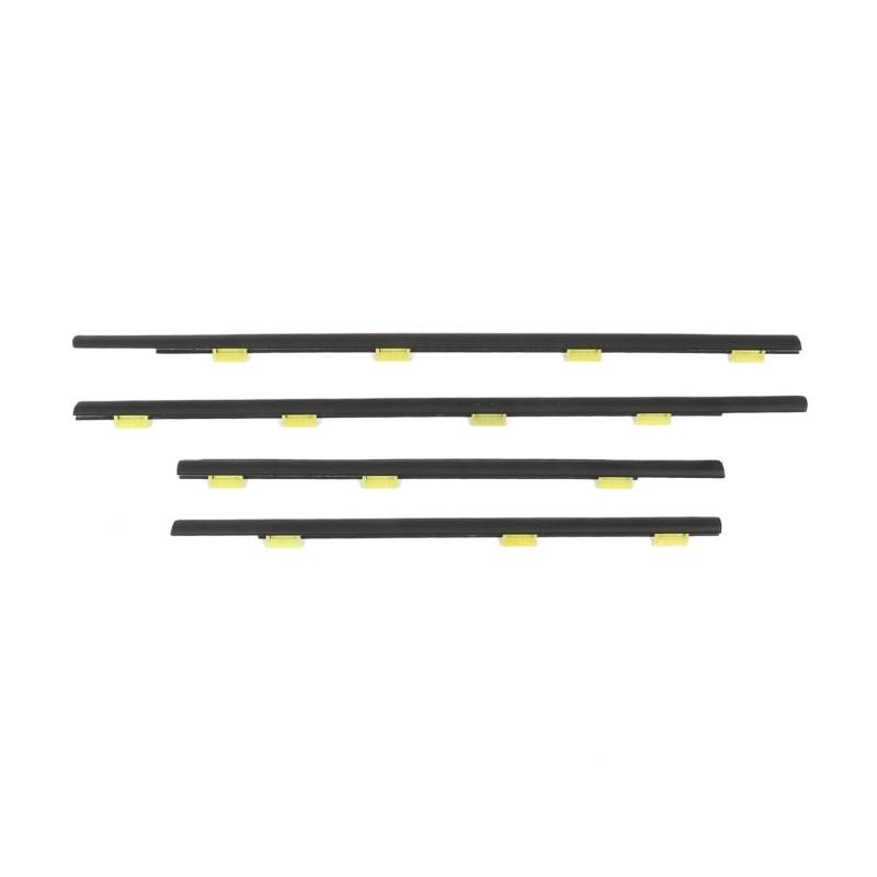 Weatherstrip Tür Gürtel 72450 SCA E01 Vorne Hinten Außerhalb Fenster Weatherstrip Gürtel Kompatibel Für Honda CRV 2002 ‑ 2006 Tür Gürtel Form von XWBTRQLK