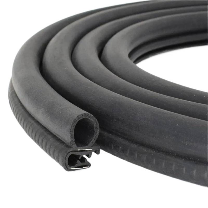 10Ft Auto Gummidichtungsstreifen Türverkleidung Weatherstrip Abdichtung mit seitlicher PVC-Glühbirne Staubdichte Geräuschisolierung Autozubehör von XWMSCLAK