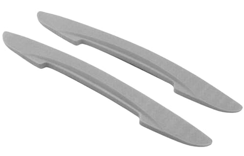 4 STÜCKE Auto Seitentür Kantenschutz Schutzleiste Kratzschutz Stoßstangenschutz Griffabdeckung Aufkleber Auto Styling Emblem(4PCS transparent) von XWMSCLAK