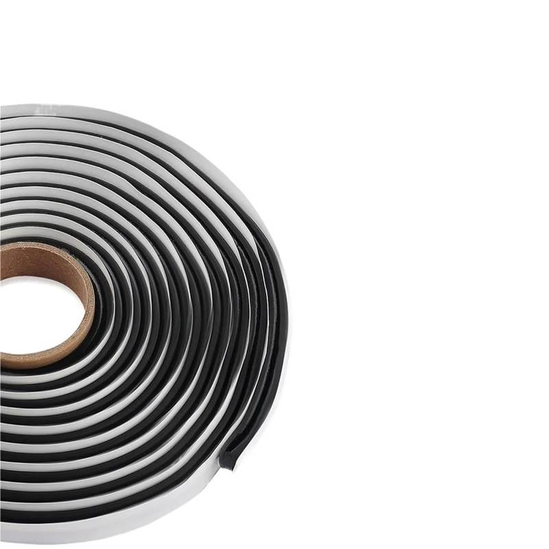 4 m Butyl-Dichtungsband, Autoscheinwerfer-Dichtungsstreifen aus Butylkautschuk for Einbau von Autoteilen, Fenstern, Türen und zur Abdichtung der Windschutzscheibe von XWMSCLAK