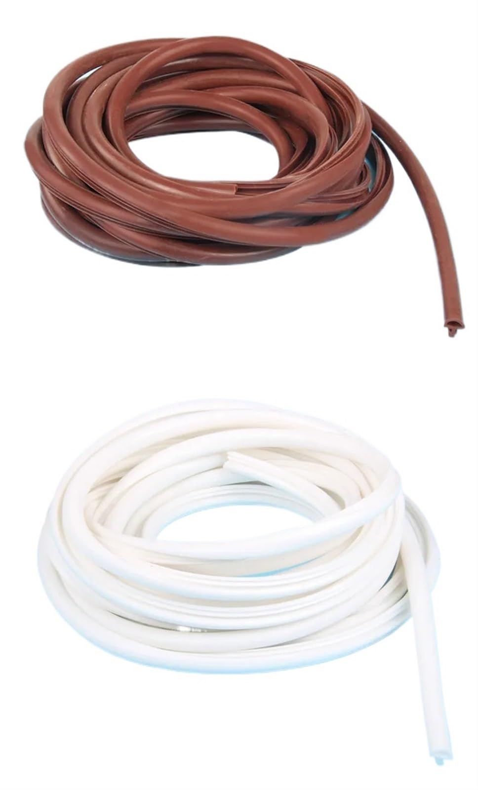 5M Holztür Tanga Crash Bar Artikel Fenster Türen und Fenster Abdichtung Reise Winddicht Karte Slot Capitales(White 8x5 mm) von XWMSCLAK