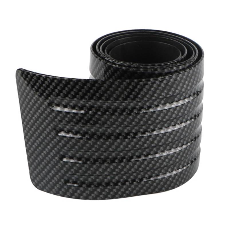 90 cm/104 cm Auto Kofferraum Schutzplatte Aufkleber Heckstoßstange Trim Anti-Kratz-Streifen Pad Schutz Styling Formen Auto Aufkleber(104cm) von XWMSCLAK