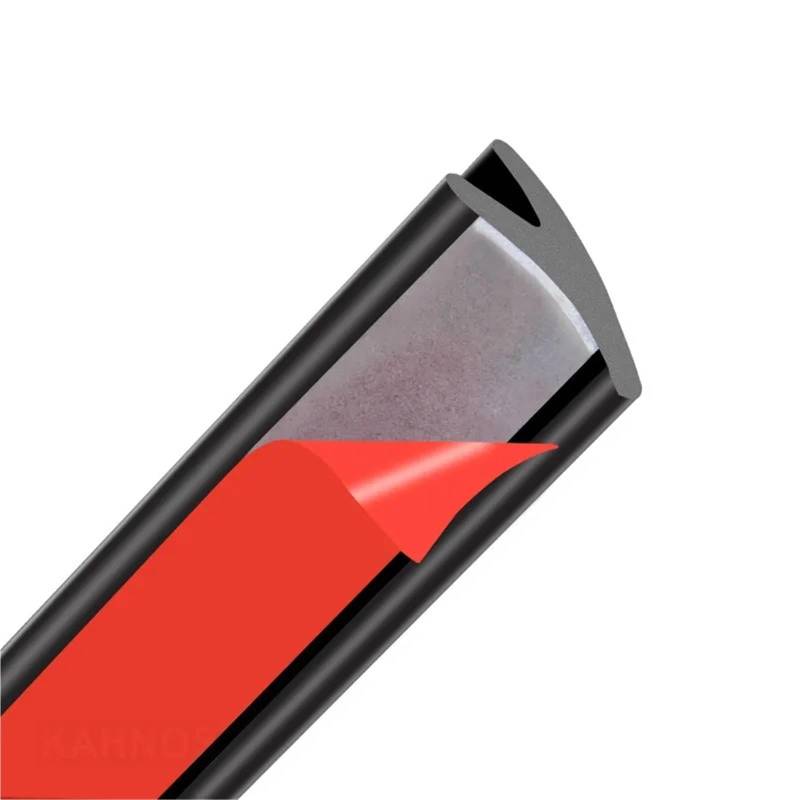Auto Gummidichtung Windschutzscheibendichtmittel Auto Gummidichtung Windschutzscheibendichtung Fensterkantenschutz Fensterdichtstreifen Windschutzscheibengummi(2 meters) von XWMSCLAK