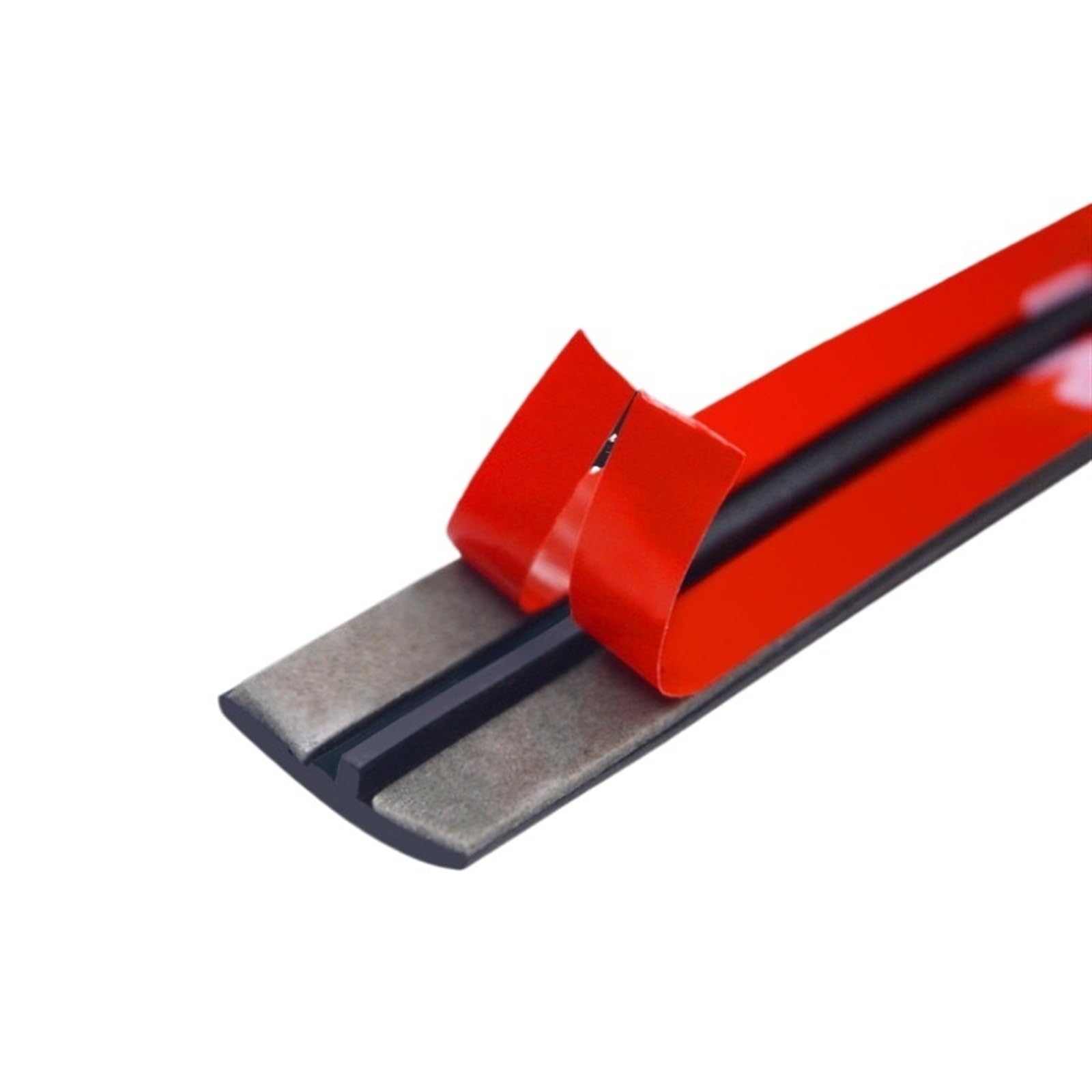 XWMSCLAK 2m Autofenster-Dichtstoff-Gummiaufkleber Schiebedach-Versiegelungsstreifen Dichtungsleiste Auto-Front-Heckscheiben-Aufkleber Autozubehör(19mm x 2M) von XWMSCLAK