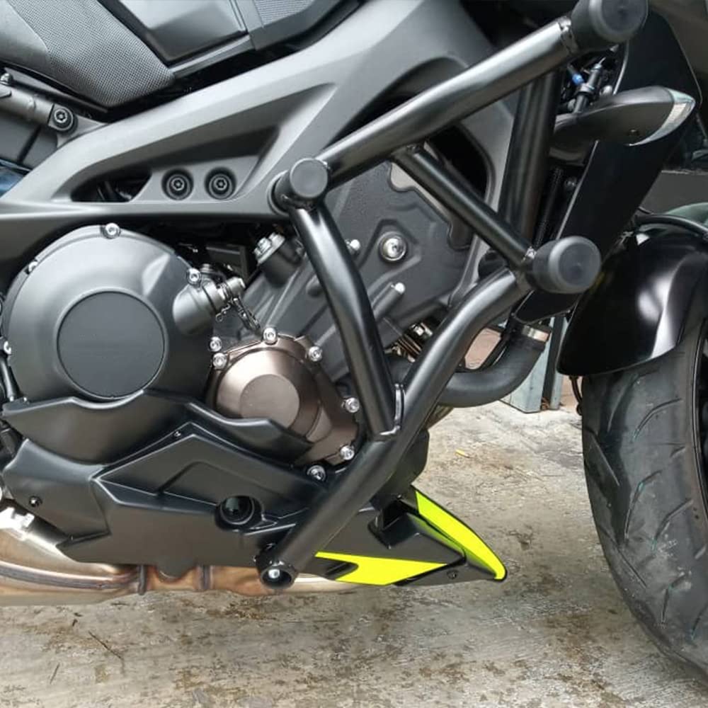 Motorrad Stahl Stunt Cage Motorschutzbügel Sturzbügel Stoßstange Tankschutzbügel für Y.amaha MT FZ 09 MT-09 FZ-09 Tracer 900 MT09 FZ09 von XX eCommerce