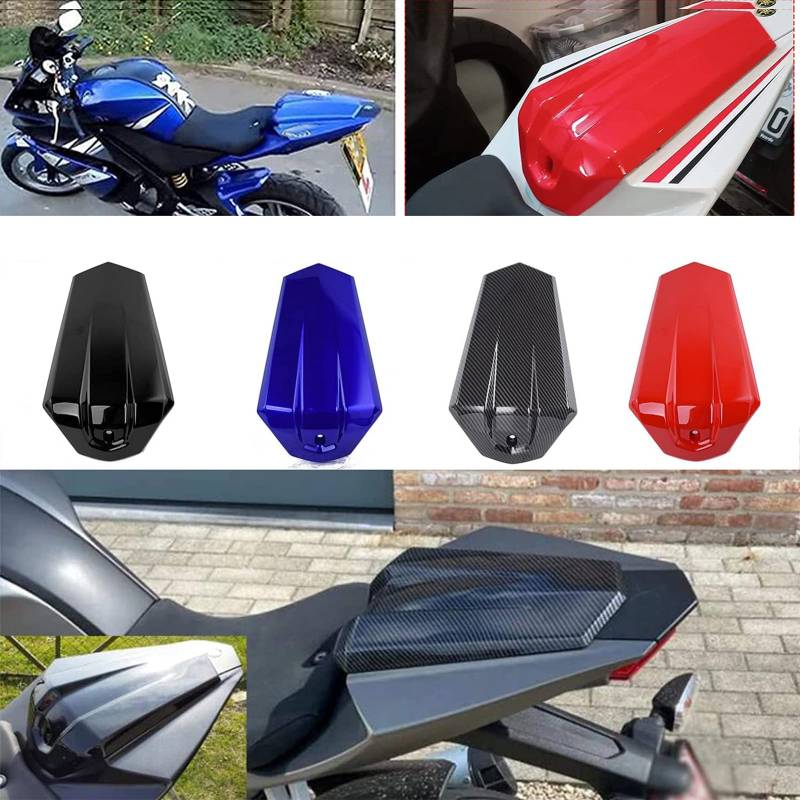 XX ecommerce Motorrad Passagier Hinten Beifahrer Sitz Motor Verkleidung Hard Cover Kompatibel mit YZF-R 125 R125 2008-2021 2009 2010 2011 2012 2013 2014 2015 2016 2017 2018 2019 2020(Rot) von XX eCommerce