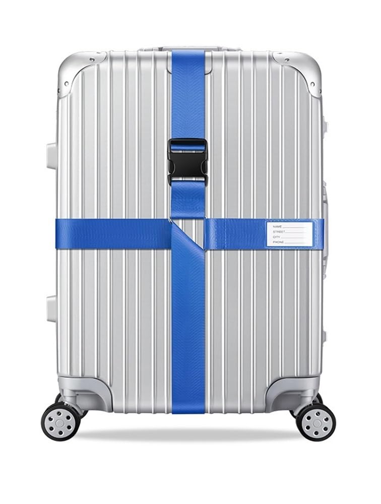 Diebstahlsichere Gepäckschnalle, Kreuzgurt, Passwort, verstellbare Bündelung, Verpackung, Gepäckgurt, Koffer, Kofferraum, Gürtel, Tasche, Zubehör (03) von XXCLW