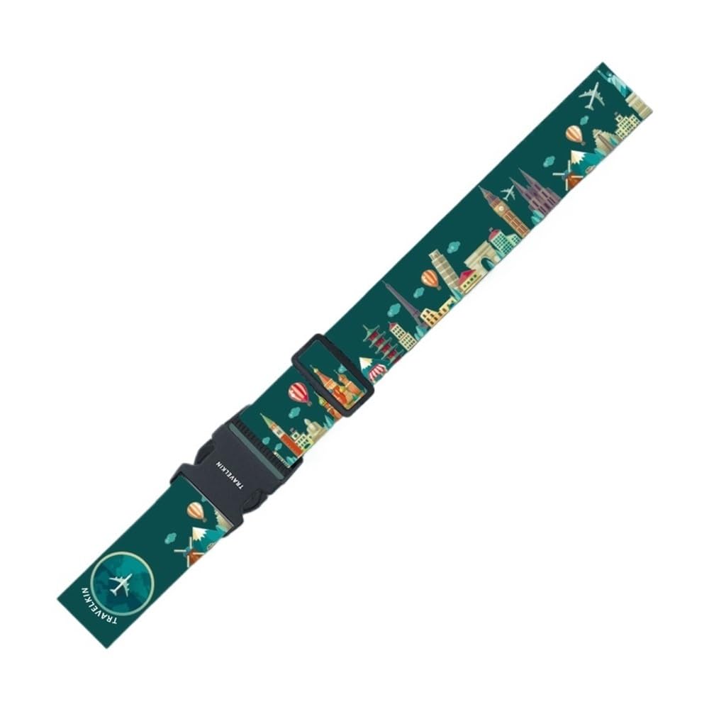 Reisegepäckgurt, verstellbarer Packgurt, Gepäck, Bündelung, Koffer-Zubehör, 180 cm Umfang (04, 1 Stück) von XXCLW