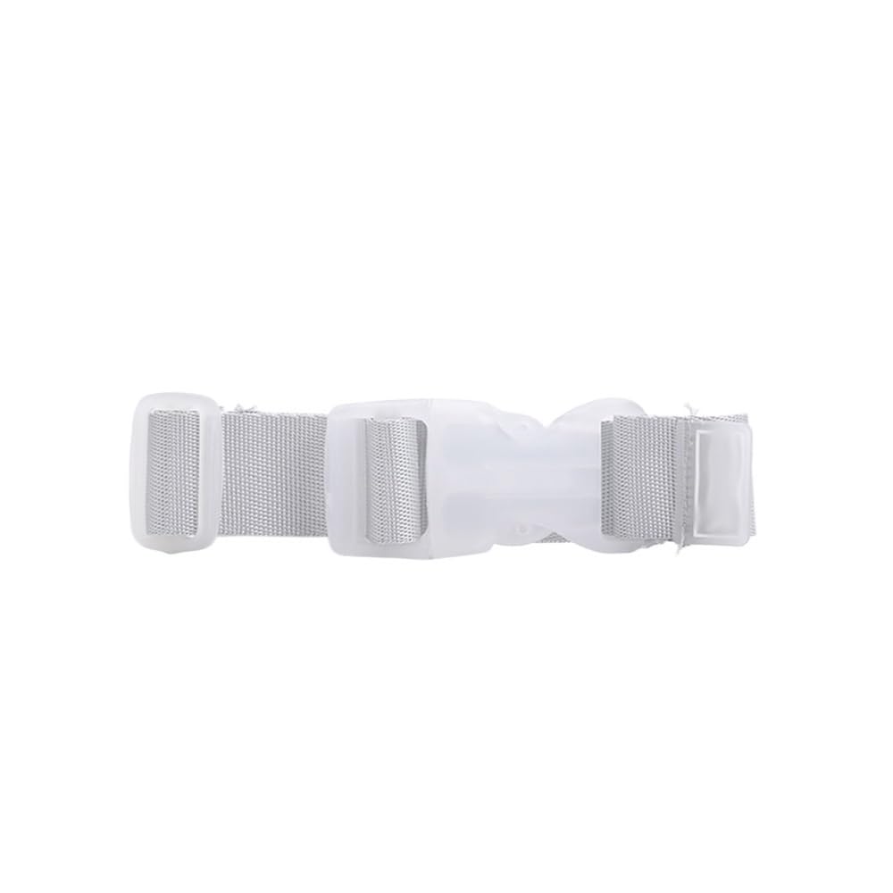 Verstellbare Nylon-Gepäckgurte, Reisezubehör, zum Aufhängen, Schnallenriemen, Koffer, Tasche, Gurtschloss, Haken, 27 x 2,5 cm, Grau, 10 Stück Verstellbare Nylon-Gepäckgurte, Reisezubehör, zum Aufhängen, Schnallenriemen, Koffer, Tasche, Gurtschloss, Haken, 27 x 2,5 cm, Grau, 10 Stück von XXCLW