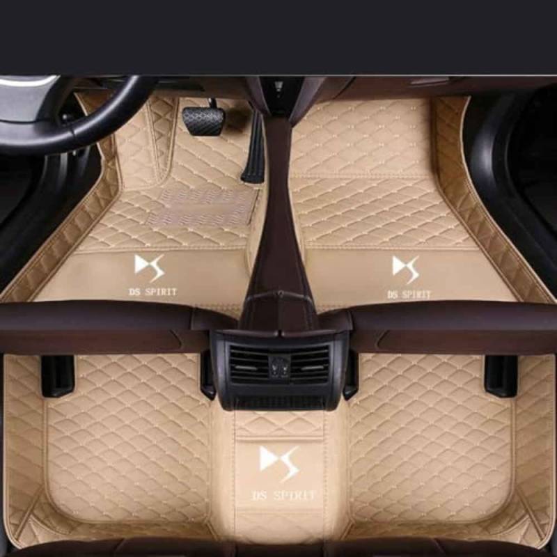 Auto Fußmatten für Citroen DS5 2013-2018 (LHD),Wasserdicht Matten Autoteppiche Antirutsch Bodenmatte Innenraum Zubehör,normal-A von XYHHQ