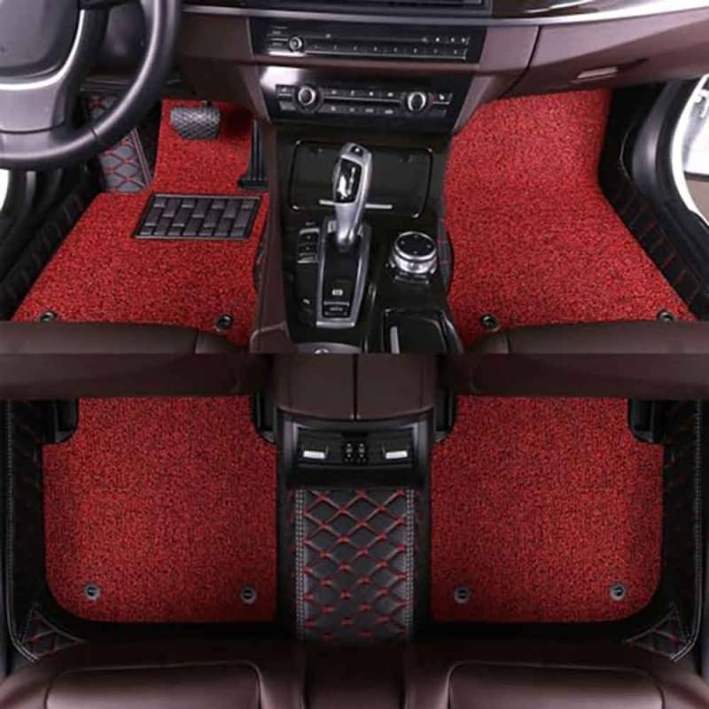 Auto Fußmatten für Citroen e-C3 2024 (LHD),Wasserdicht Matten Autoteppiche Antirutsch Bodenmatte Innenraum Zubehör,normal-D von XYHHQ