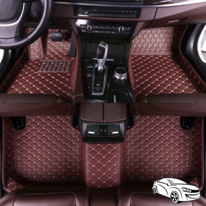 Auto Fußmatten für Citroen e-C3 2024 (LHD),Wasserdicht Matten Autoteppiche Antirutsch Bodenmatte Innenraum Zubehör,normal-F von XYHHQ