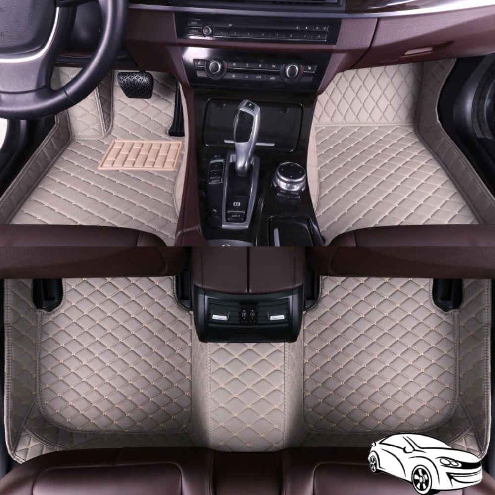 Auto Fußmatten für Citroen e-C3 2024 (LHD),Wasserdicht Matten Autoteppiche Antirutsch Bodenmatte Innenraum Zubehör,normal-H von XYHHQ