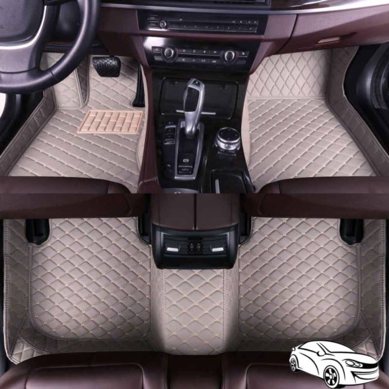 Auto Fußmatten für Citroen e-C3 2024 (LHD),Wasserdicht Matten Autoteppiche Antirutsch Bodenmatte Innenraum Zubehör,normal-H von XYHHQ
