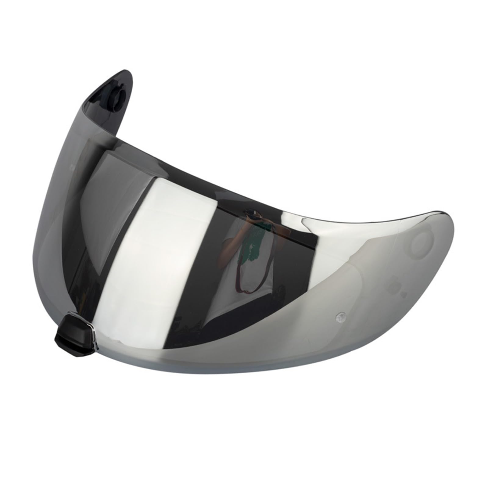 Motorrad Helmvisier, Helmvisier-Gesichtsschutz Straßenmotorradhelm-Zubehör Kompatibel mit C70 FG-17 IS-17 FG-ST HJ-20ST HJ-20M(Tee)(Silver) von XYJTC