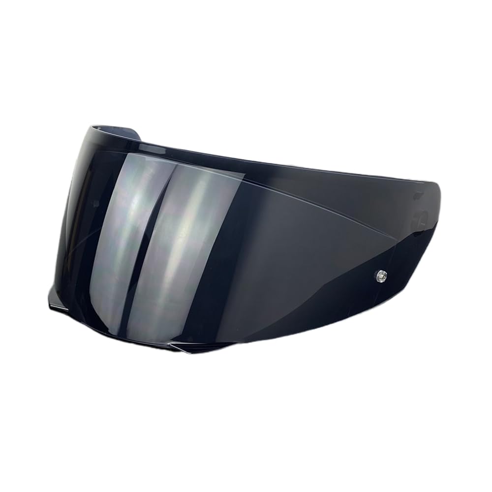 Motorrad Helmvisier, I90-Visierersatz, HJ-33-Helmschild for HJC i90-Helme, UV-Schutz, Winddichte Motorradhelmteile (schwarz, nur for den Tagesgebrauch)(Black-Day Use Only) von XYJTC
