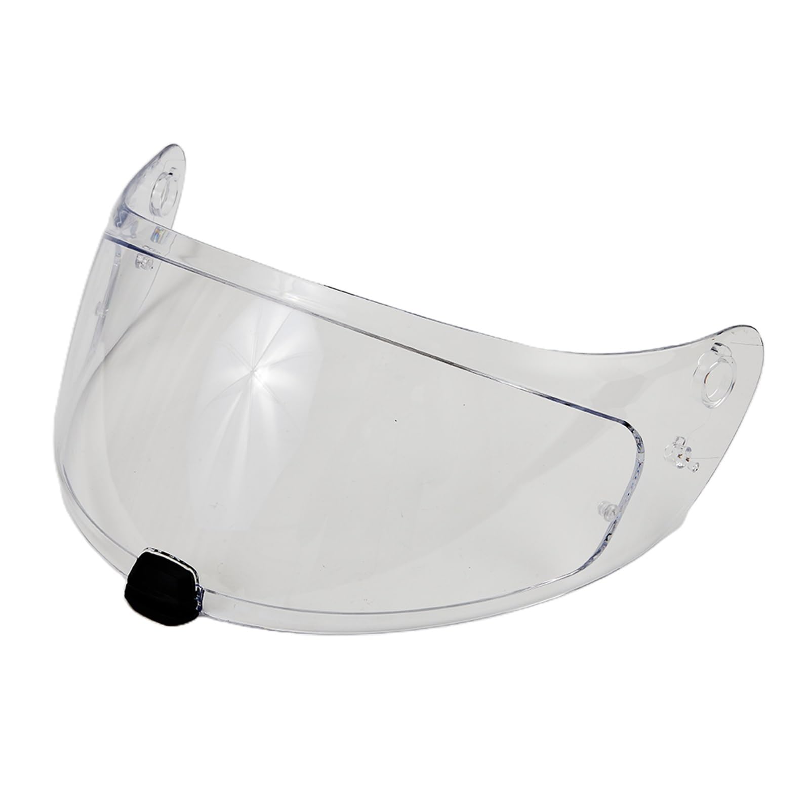 Motorrad Helmvisier, Motorradhelmvisierlinse Kompatibel mit HJC HJ-20-M C-70 IS-17 PC Motorradhelmvisier Winddichte, Kratzfeste Visierbrille(Rot)(Clear) von XYJTC