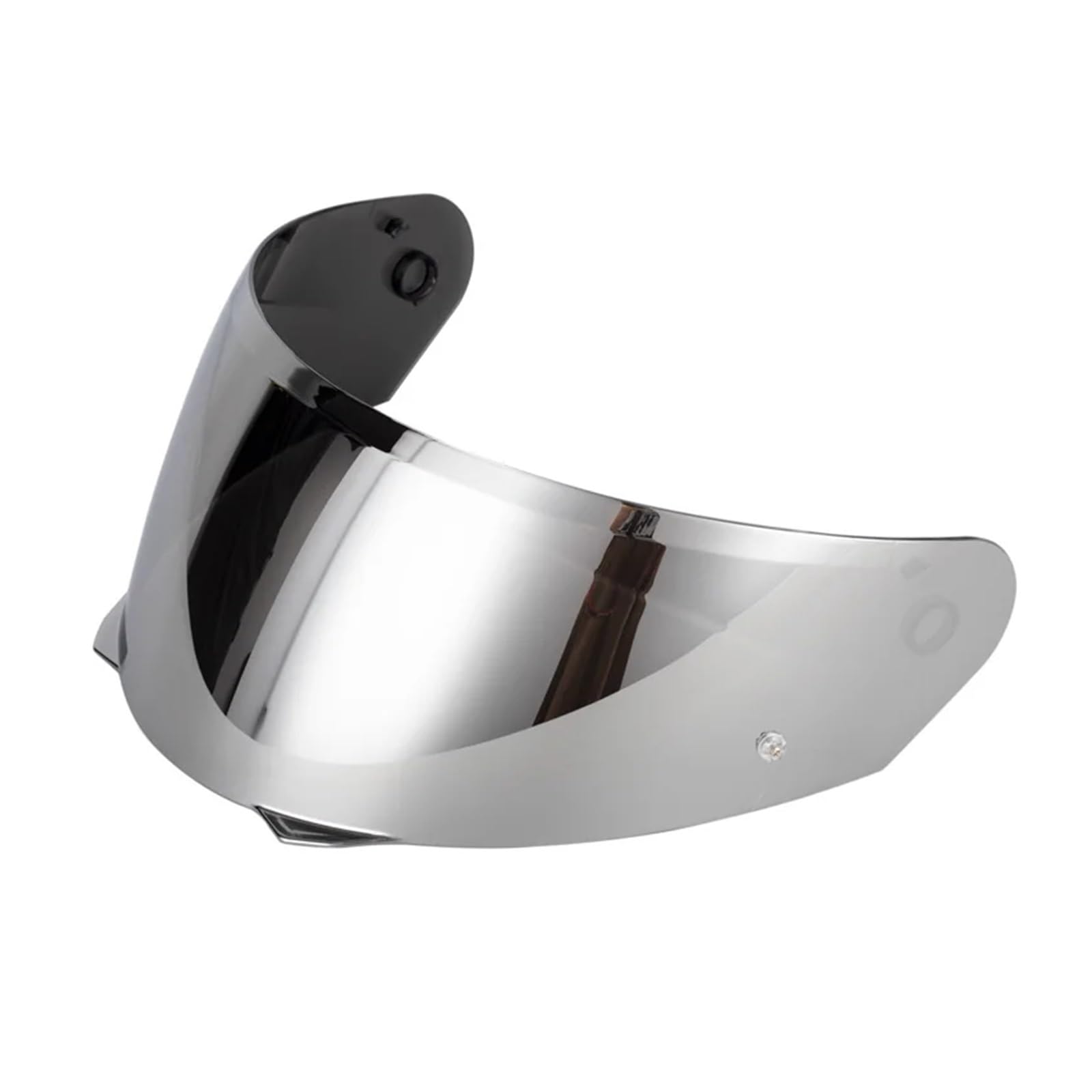 Motorrad Helmvisierlinse, Helmvisierlinse Kompatibel mit HJC HJ-33 I-90 Windschutzscheibe Motorradhelmzubehör Ersatzlinse Ersatzlinse(Rot)(Silver) von XYJTC