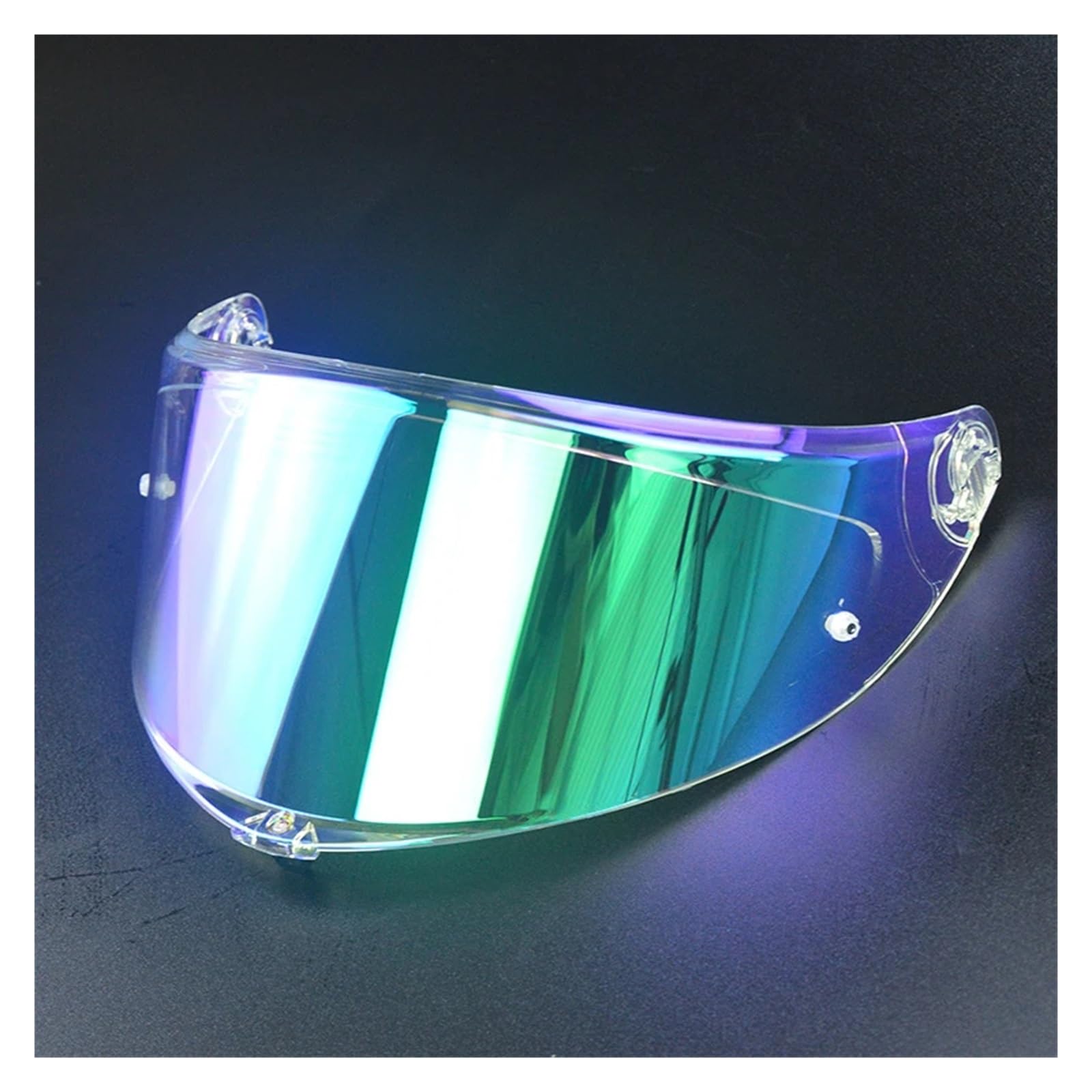 Motorrad Helmvisierlinse, Motorradhelmvisier Kompatibel mit AGV K-6 Helmvisier Windschutzscheibe UV-Motorradzubehör Schutzbrille(E)(D) von XYJTC