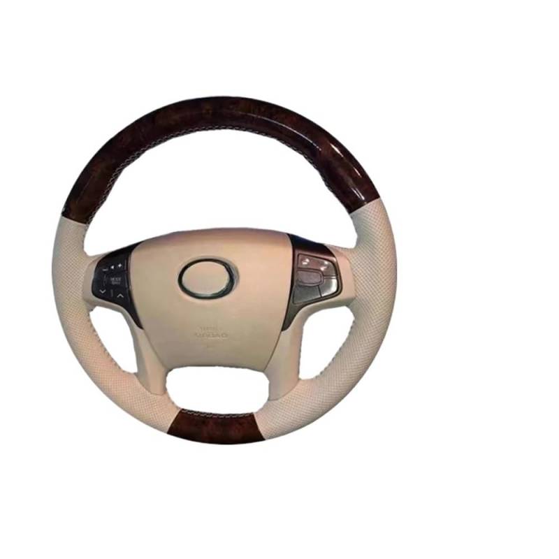 Lenkradbezug Lenkradhülle Auto Lenkrad Abdeckung Für Sienna Modell Durchbrochene Holz Stil Hand Naht DIY von XYSZQJZYP