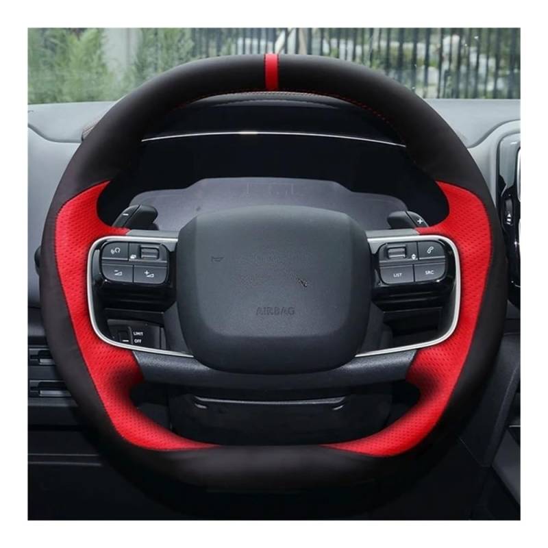 Lenkradbezug Lenkradhülle DIY Hand Nähen Auto Lenkrad Abdeckung für C5X C5 C4 für AIRCROSS Auto Innen Zubehör von XYSZQJZYP