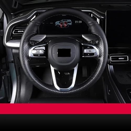 Lenkradbezug Lenkradhülle Für Trumpchi Für GAC GS8 2nd Gen 2023 2024 Auto Atmungsaktive rutschfeste Lenkradabdeckung Innen Modifiziertes Zubehör von XYSZQJZYP