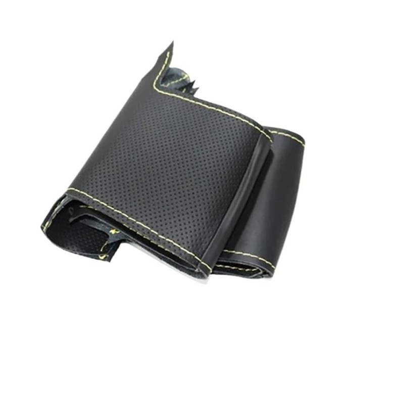 Lenkradbezug Lenkradhülle Schwarze Autolenkradabdeckung Für Tucson 2006-2014 von XYSZQJZYP