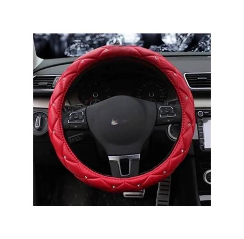 Lenkradbezug Lenkradhülle Strass Auto Lenkrad Abdeckung Auto Lenkung-Abdeckungen Griff Fällen Für Frauen Mädchen Styling Gadget von XYSZQJZYP