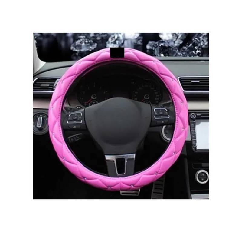 Lenkradbezug Lenkradhülle Strass Auto Lenkrad Abdeckung Auto Lenkung-Abdeckungen Griff Fällen Für Frauen Mädchen Styling Gadget von XYSZQJZYP
