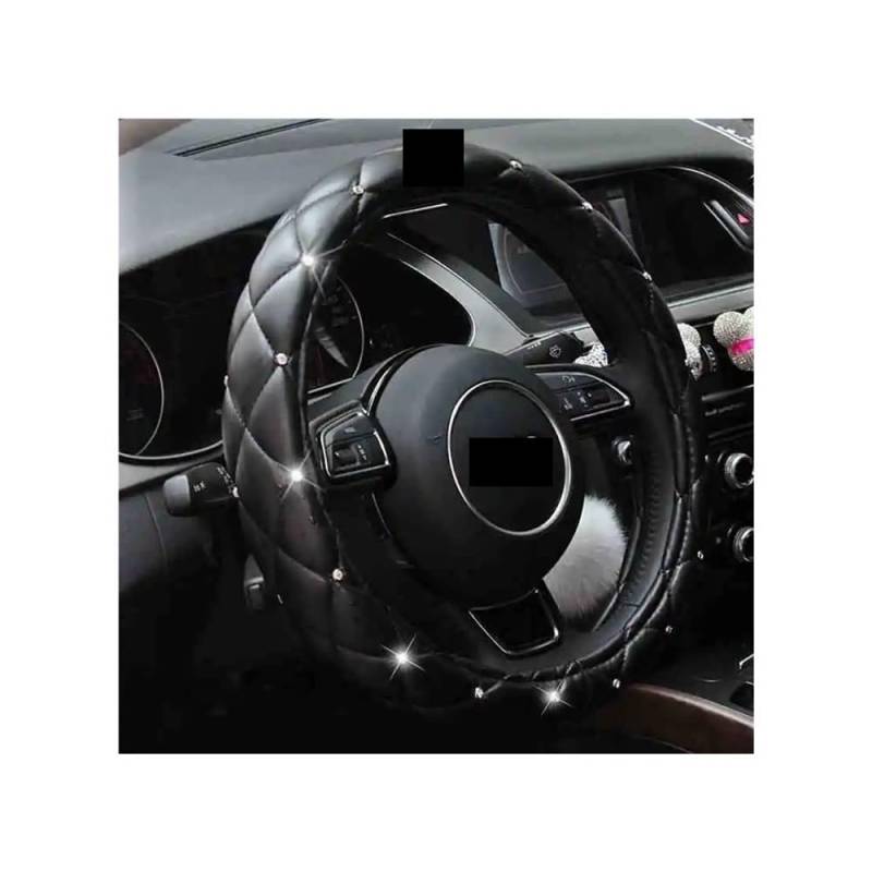 Lenkradbezug Lenkradhülle Strass Auto Lenkrad Abdeckung Auto Lenkung-Abdeckungen Griff Fällen Für Frauen Mädchen Styling Gadget von XYSZQJZYP