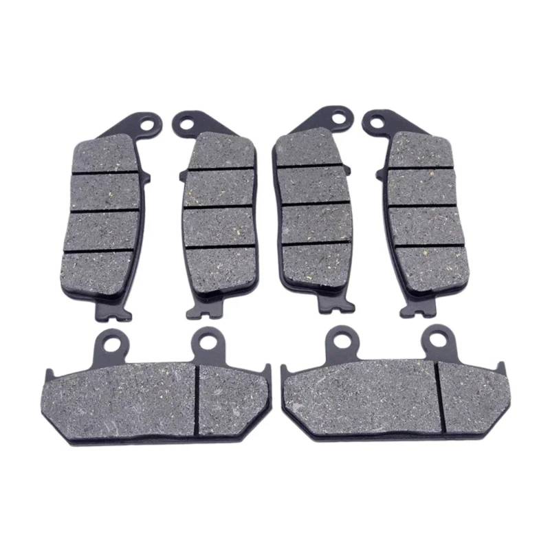 Motorräder Bremsbeläge Kompatibel Mit CBR1000 Für F Für Hurricane Für FH Für FJ 1987 1988 Motorrad- Und Heckbremsenbremsbeläge Bremsscheiben -Motorrad -Blockbremse Bremsscheiben(Front and Rear) von XYUOIS