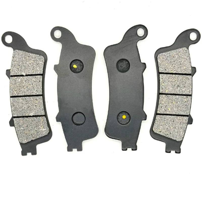 Motorräder Bremsbeläge Kompatibel Mit VFR800Fi Für Intercepter 1998 1999, Motorrad-Bremsbeläge Vorne Und Hinten, Motorrad-Bremsbeläge, Moto-Teile-Ersatz(2 X Front Brake Pads) von XYUOIS