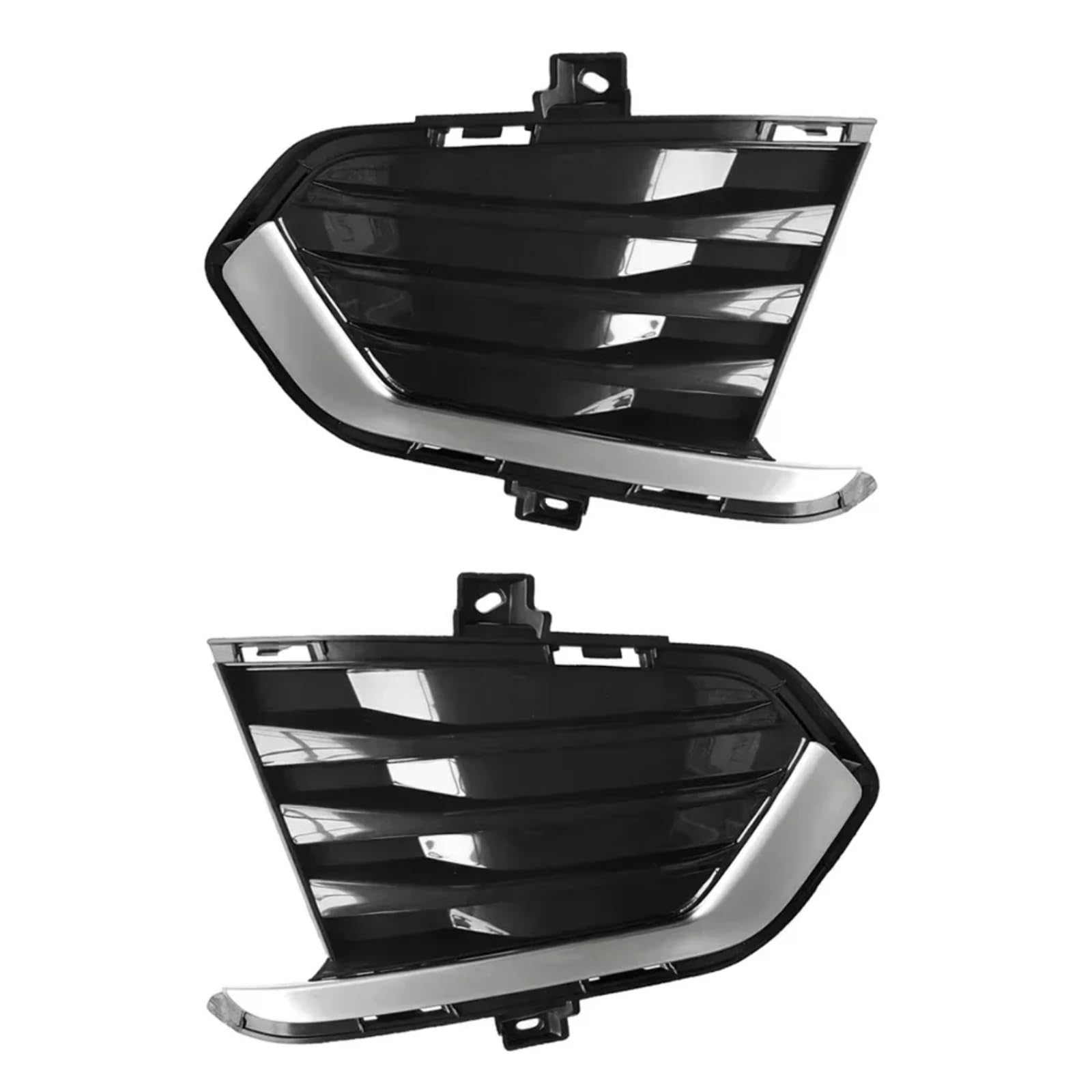 Nebelscheinwerfer Gitter Kompatibel Mit Cadillac Für XT5 2016 2017 2018 2019 2020 2021 Nebelscheinwerferabdeckung Vorne Unterer Stoßfänger Beschlägt Lichtrahmen-Entlüftungsgitter(Left and Right) von XYUOIS
