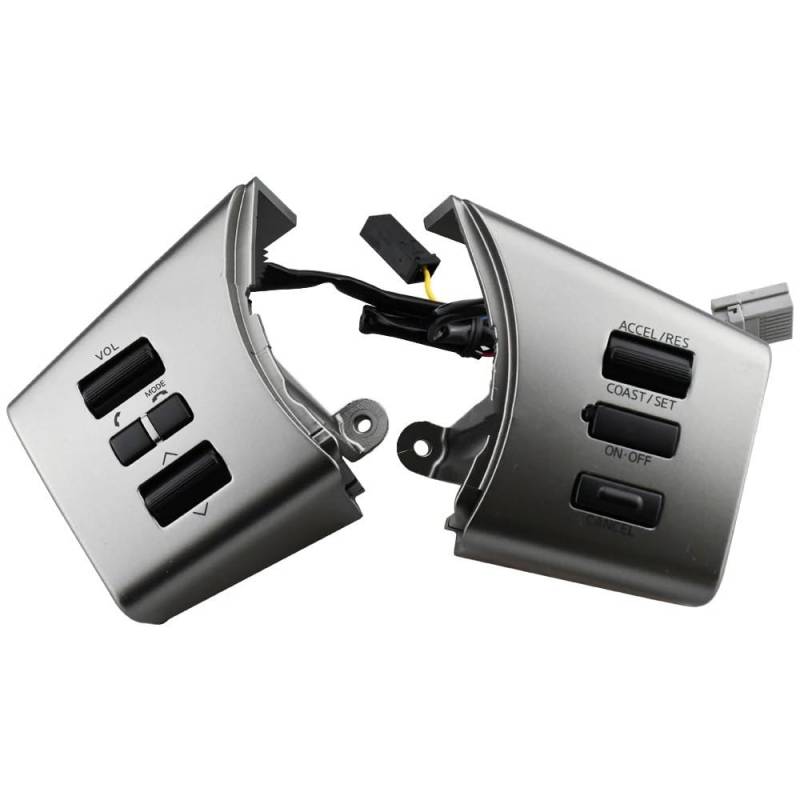 Schalter Lenkradsteuerung Kompatibel Mit Nissan Für Pathfinder Für Xterra Für Frontier 2005–2012 48430-2Z511 Multifunktionale Lenkradtasten Lautstärkeschalter von XYUOIS